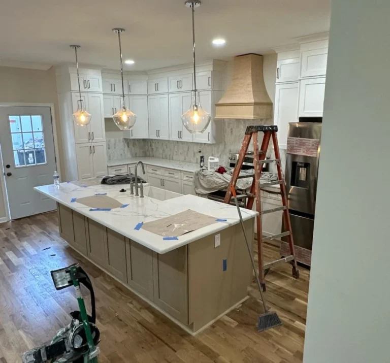 Completed residential renovation