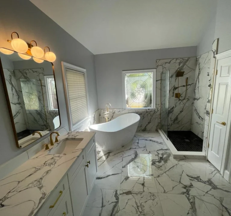 Luxury bathroom renovation